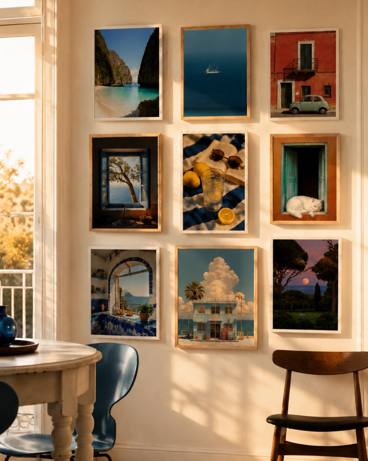 Coastal Wall Art | Mediterranean & Beach Prints | Joffzart