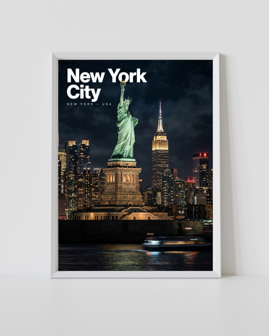 New York City Travel Poster