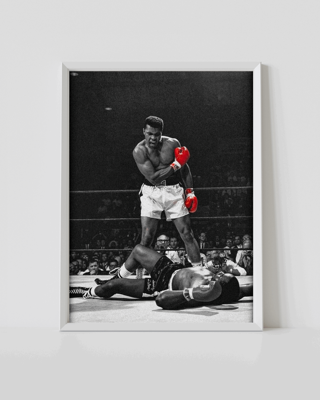 Muhammad Ali Boxposter | Rote Handschuhe
