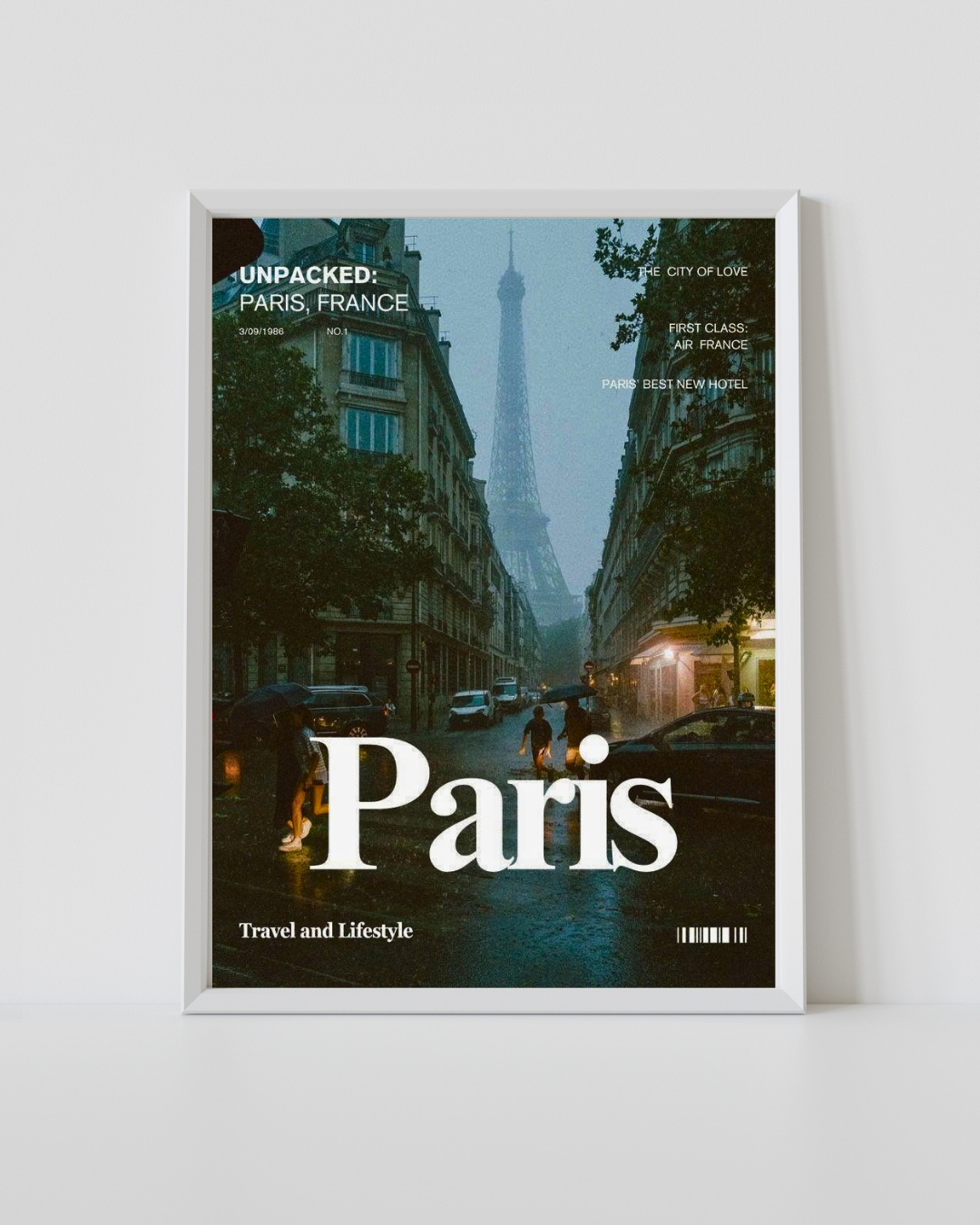 Paris Travel Poster