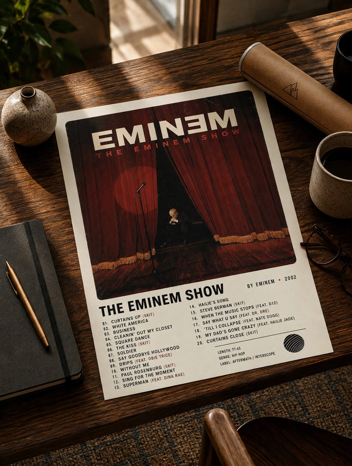 Rap Music Wall Print on premium archival matte poster paper with crisp printing and a clean gallery-quality finish.