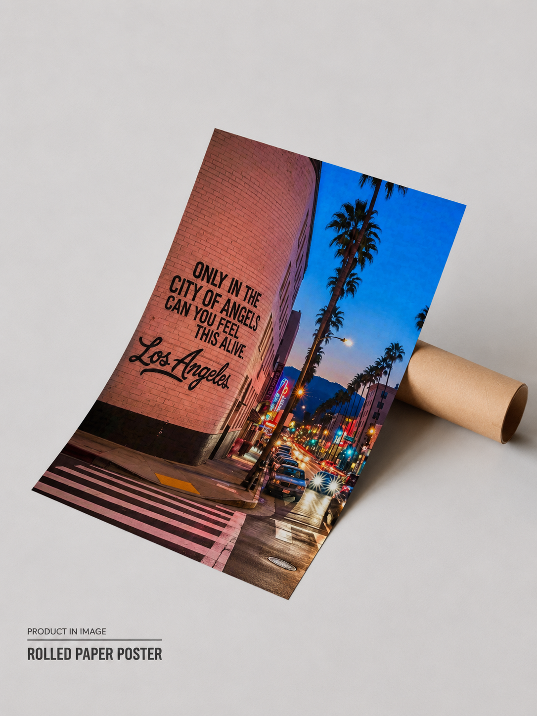 Los Angeles – Stadt der Engel Wandkunstdruck