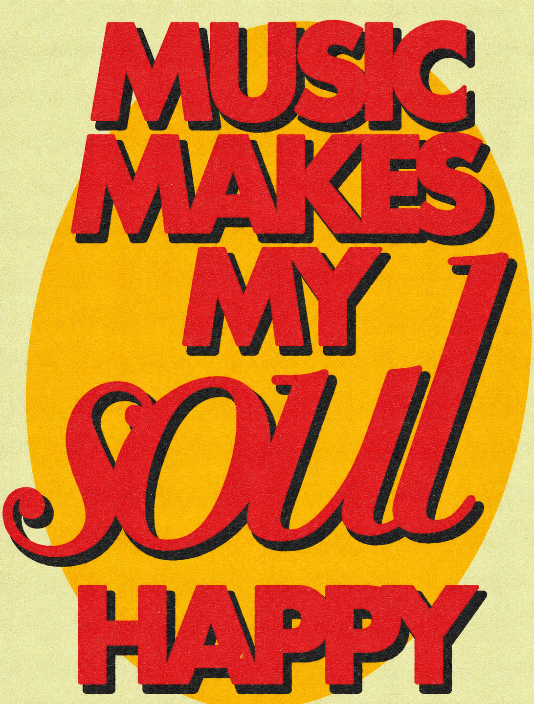 Music Quote Print
