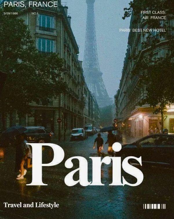 Paris Travel Poster