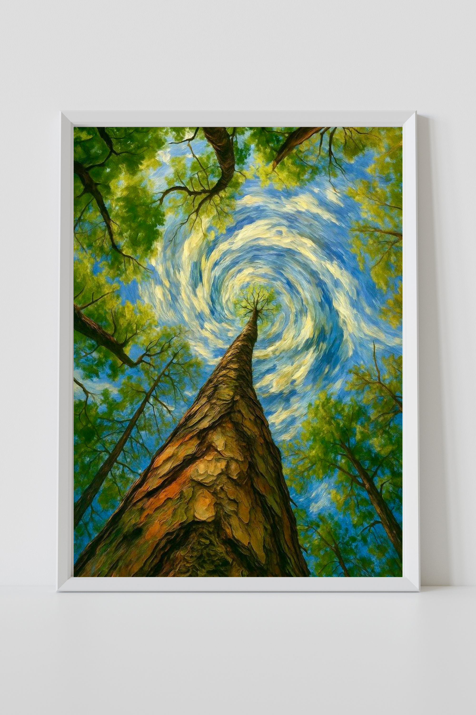 Skyward Spiral Forest