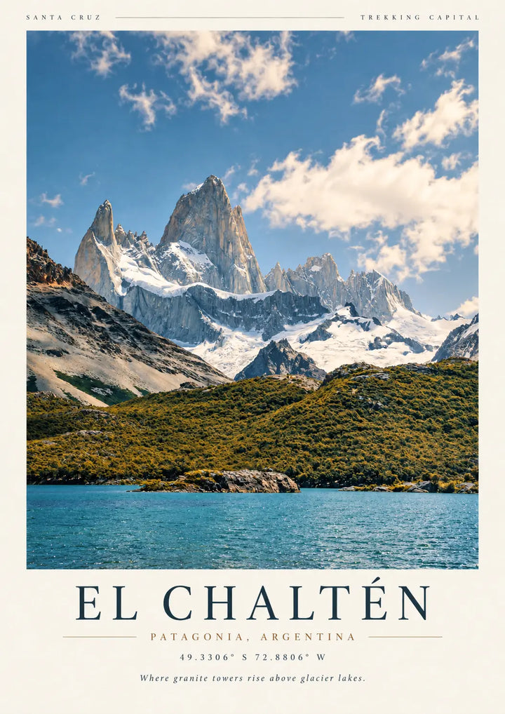 El Chaltén Kunstdruck