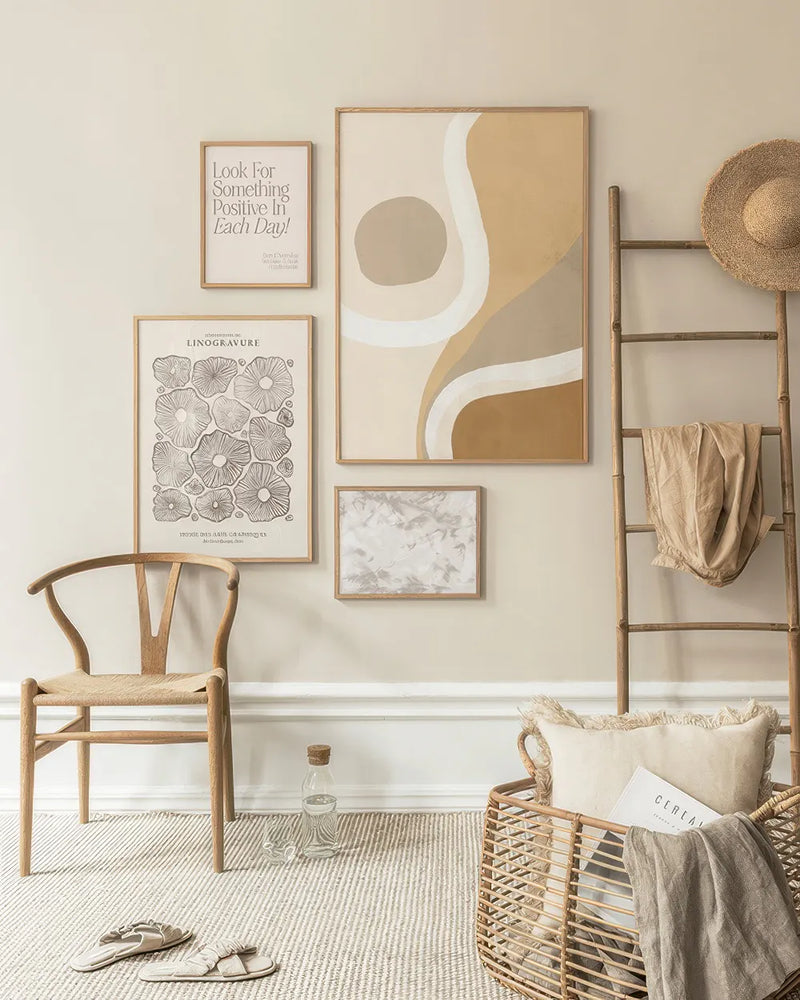 Soft gallery neutral artwork
