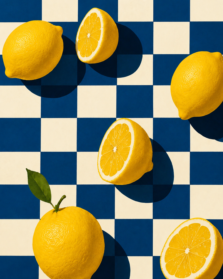 Lemon Grid | Akdeniz Limon Duvar Sanatı
