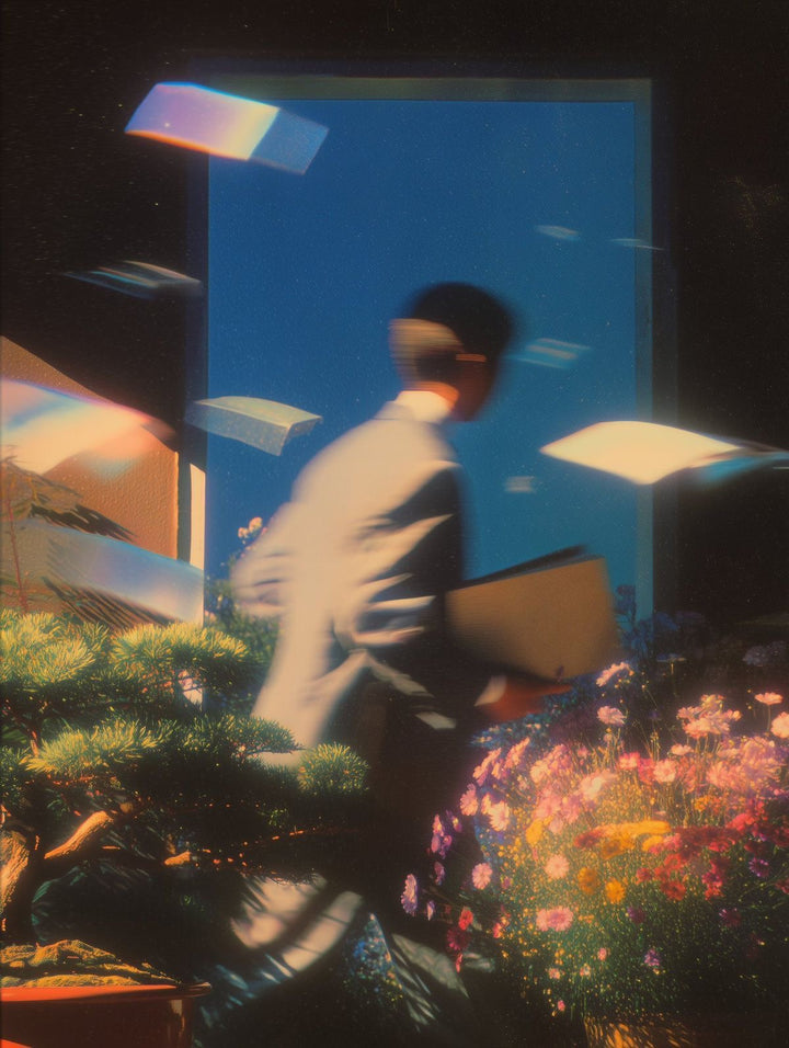 Blue Passage | Figüratif Duvar Sanatı