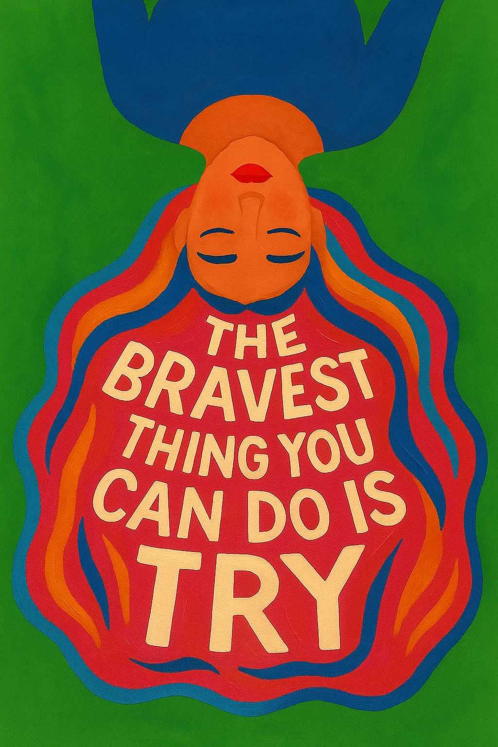 Bravery Wall Art preview artwork