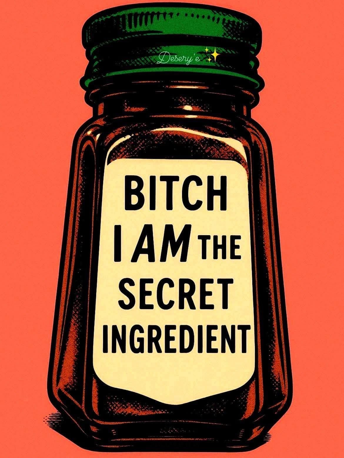 Funny Kitchen Quote Print preview artwork