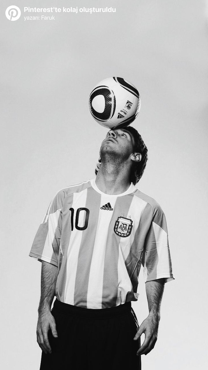 Lionel Messi Argentina N.º 10 - Póster de fútbol