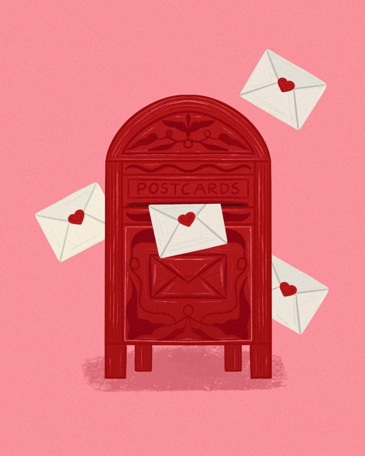 Love Letter - Lámina de cartas de amor