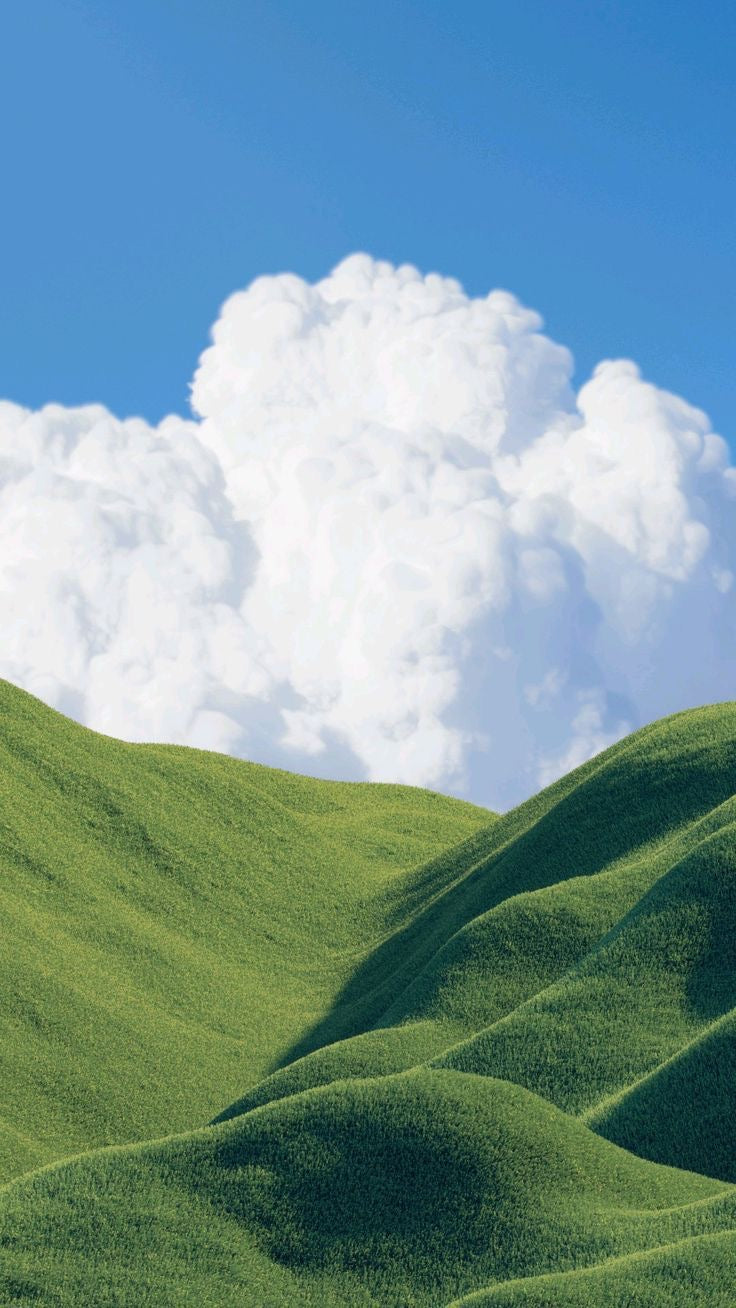 Cloud Valley Nature Landscape Wall Art preview artwork