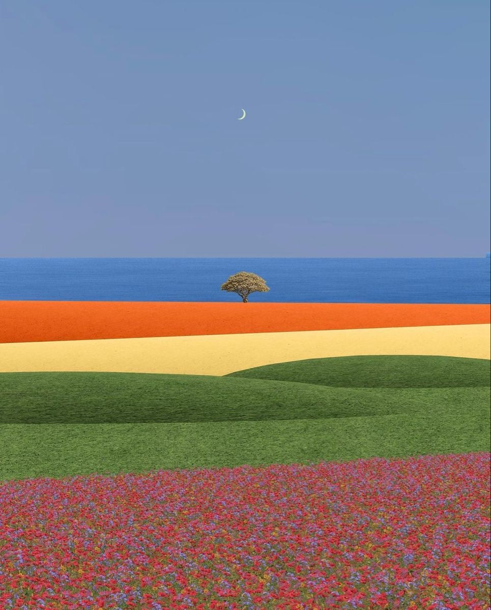 Silent Horizons Landscape Wall Art preview artwork