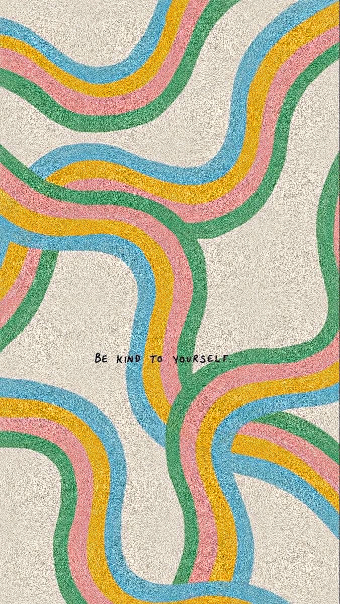 Self Kindness Print Be Kind To Yourself preview artwork