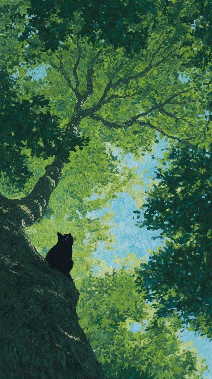 Tree Canopy Print | Silent Canopy