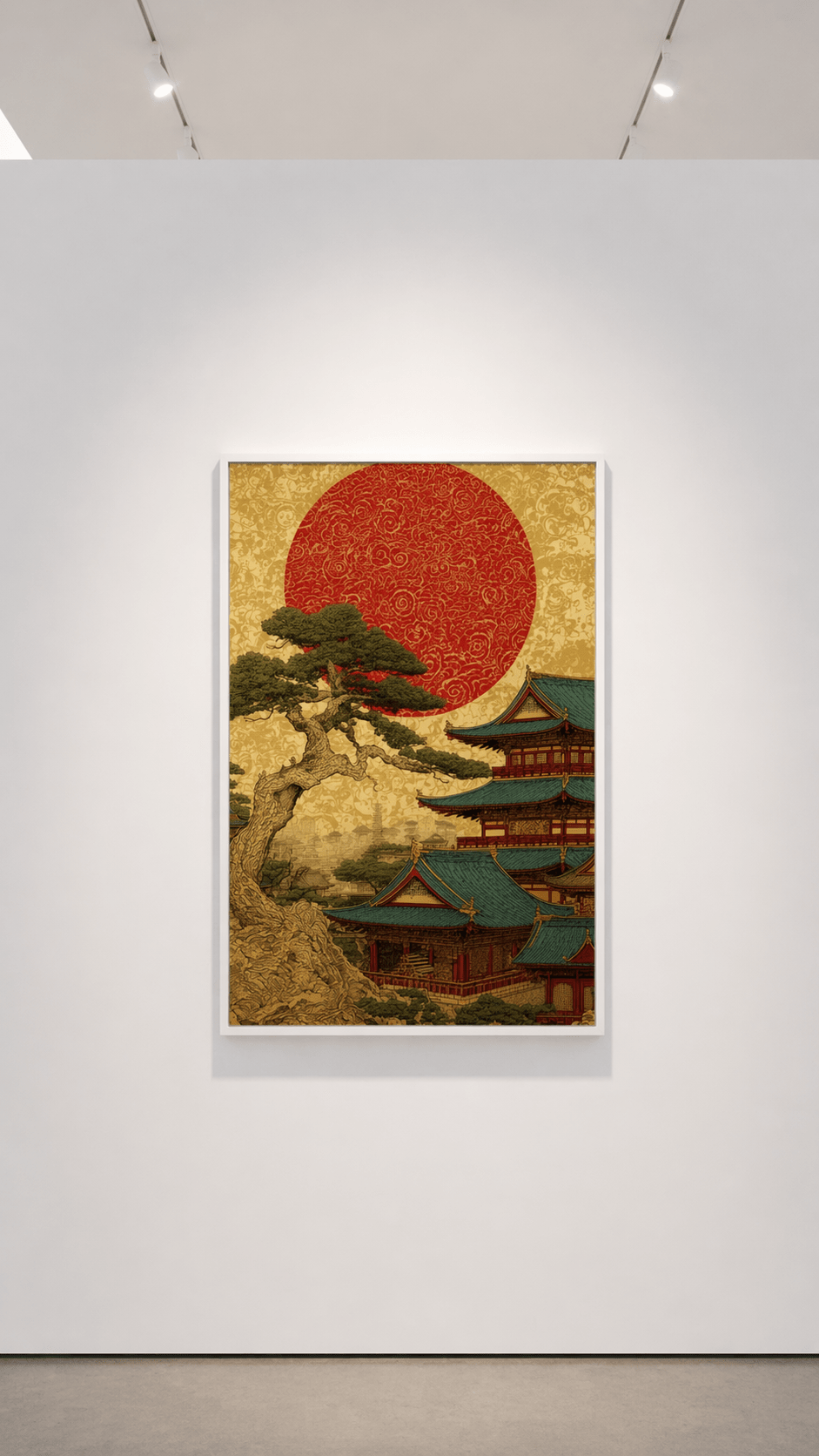 Scarlet Sun Over Kyoto - Joffzart