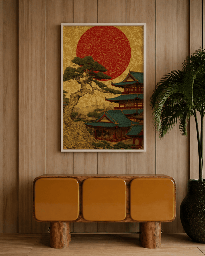Scarlet Sun Over Kyoto - Joffzart
